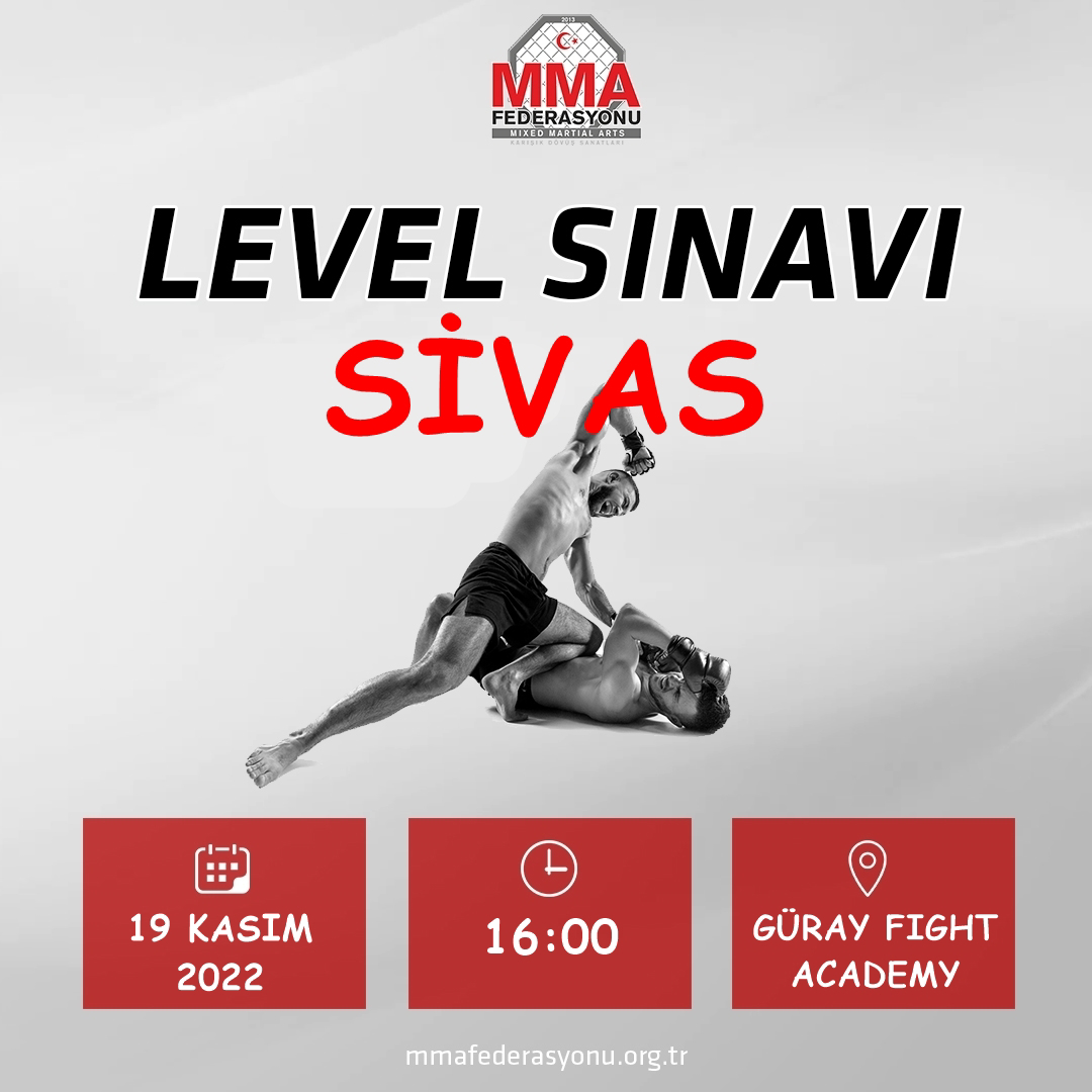 MMA LEVEL SINAVI GÜRAY FIGHT ACADEMY SİVAS