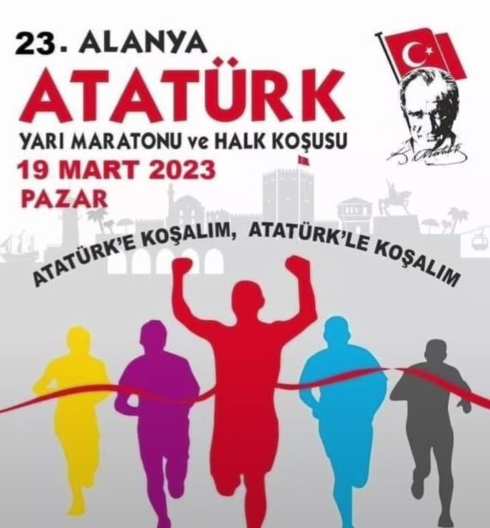 23. Alanya Atatürk Yarı Maratonu ve Halk Koşusu