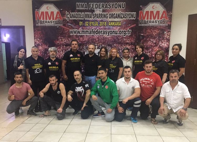İÇ ANADOLU MMA SPARRING ORGANİZASYONU 01-02 Eylül 2018 ANKARA